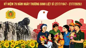 Background Kỷ Niệm 79 Năm Ngày Thương Binh Liệt Sĩ Độc Đáo