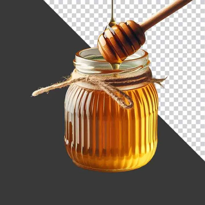 Hũ Mật Ong Tinh Khiết PNG - Tài Nguyên Thiết Kế Đồ Họa Chất Lượng Cao