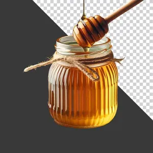 Hũ Mật Ong Tinh Khiết PNG - Tài Nguyên Thiết Kế Đồ Họa Chất Lượng Cao