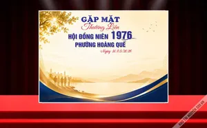 Background Gặp Mặt Thường Niên Hội đồng niên - Sẵn Sàng Thiết Kế