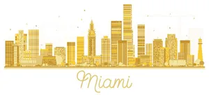 File EPS Thành phố vàng Miami hiện đại