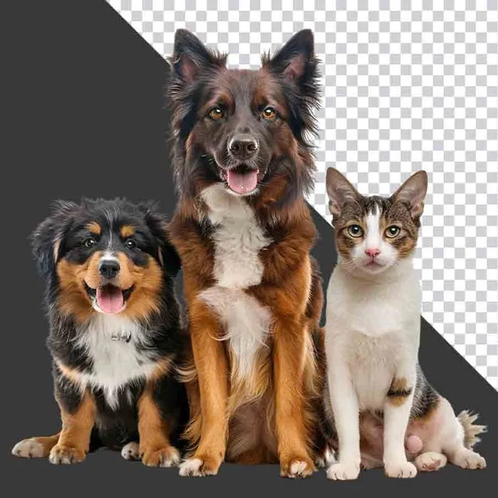 Chó & Mèo Cưng PNG - Ảnh Nền Trong Suốt Chất Lượng Cao