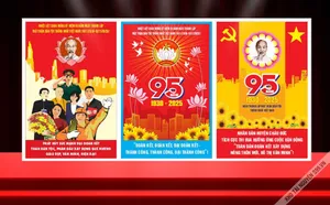 Poster kỷ niệm 95 năm ngày thành lập mặt trận File Corel