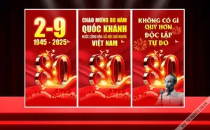File Corel phướn treo 2- 9 – Kỷ niệm 80 năm Quốc khánh nước CHXHCN Việt Nam