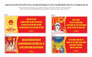 Mẫu Pano tuyên truyền Bầu Cử Đại Biểu Quốc Hội & HĐND Các Cấp Nhiệm Kỳ 2026-2031