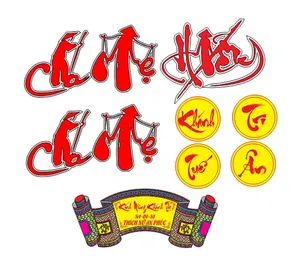 Vector kính mừng khánh thọ File Corel