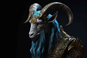Đầu Dê Thần Thoại Fantasy JPG - Hình Ảnh Chất Lượng Cao