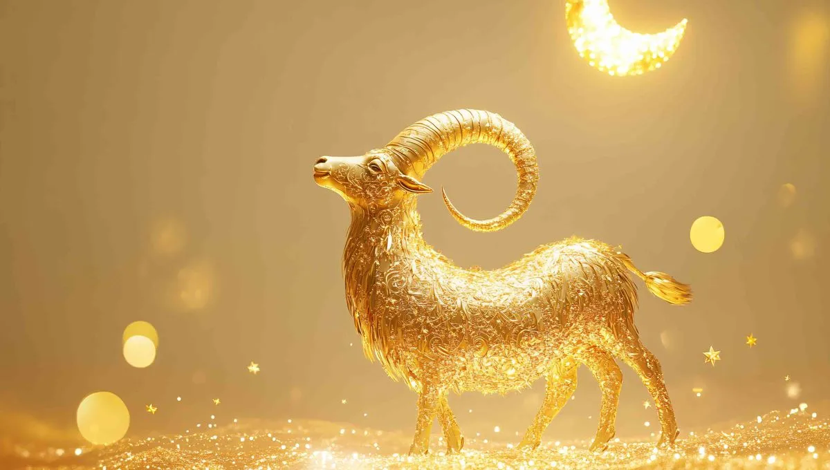 Dê Vàng Lấp Lánh Dưới Trăng - Hình Ảnh JPG Chất Lượng Cao