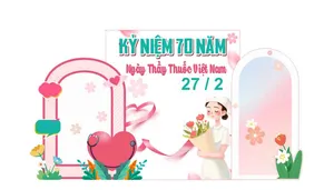 Thiết kế khu trưng bày Kỷ Niệm 70 Năm Ngày Thầy Thuốc Việt Nam 27- 2 File Corel