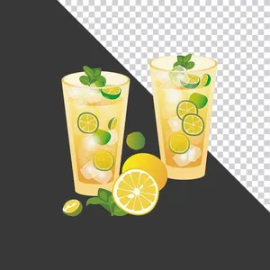 Trà Chanh Mát Lạnh - Ảnh PNG Độ Phân Giải Cao Cho Thiết Kế