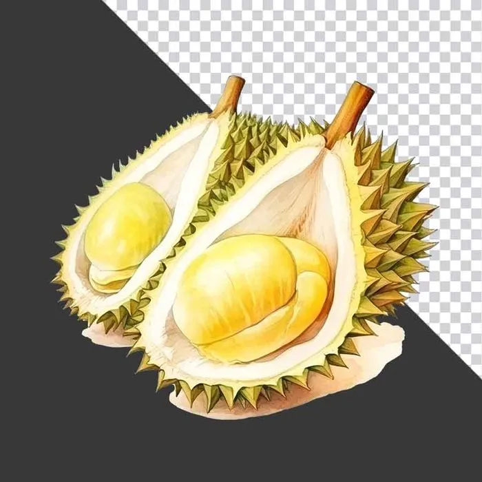 Múi sầu riêng tươi ngon - Ảnh PNG chất lượng cao cho thiết kế