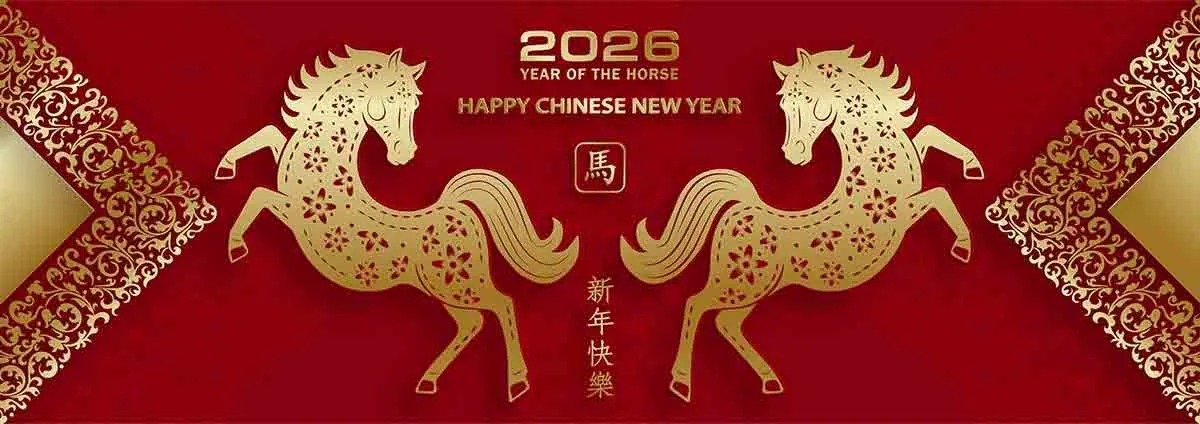 File  Vector Ngựa vàng song mã chúc mừng năm mới 2026