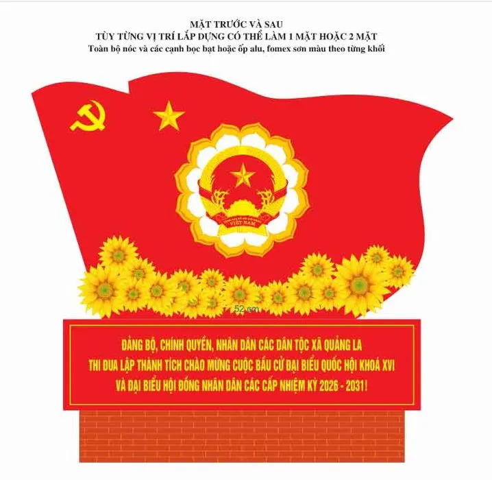 Mẫu Trang Trí Bầu Cử CDR – Thiết Kế Đồ Họa Chuyên Nghiệp