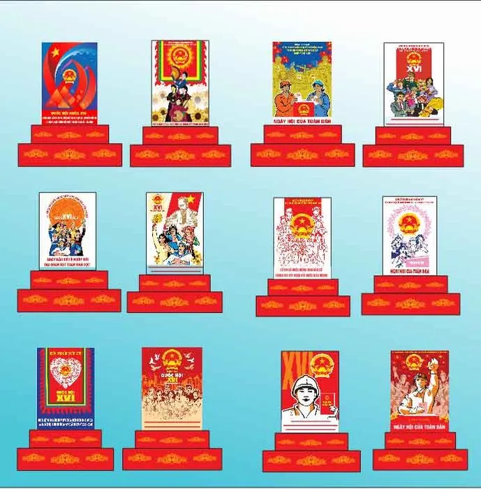 Pano tuyên truyền Bầu Cử Quốc Hội, Hội Đồng Nhân Dân Cấp Các Cấp (CDR)
