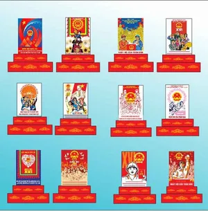 Pano tuyên truyền  Bầu Cử Quốc Hội, Hội Đồng Nhân Dân Cấp Các Cấp (CDR)