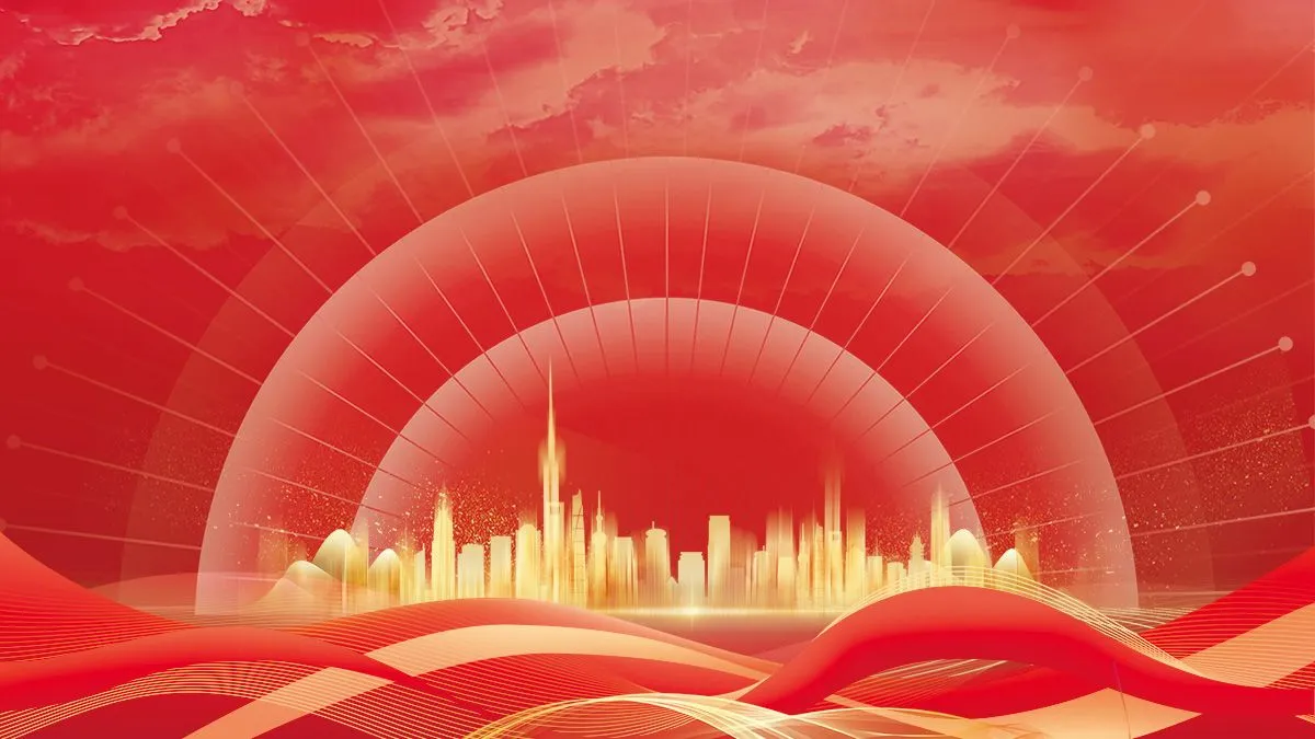 Backdrop hội nghị, khai trương nền đỏ mẫu 18 file PSD