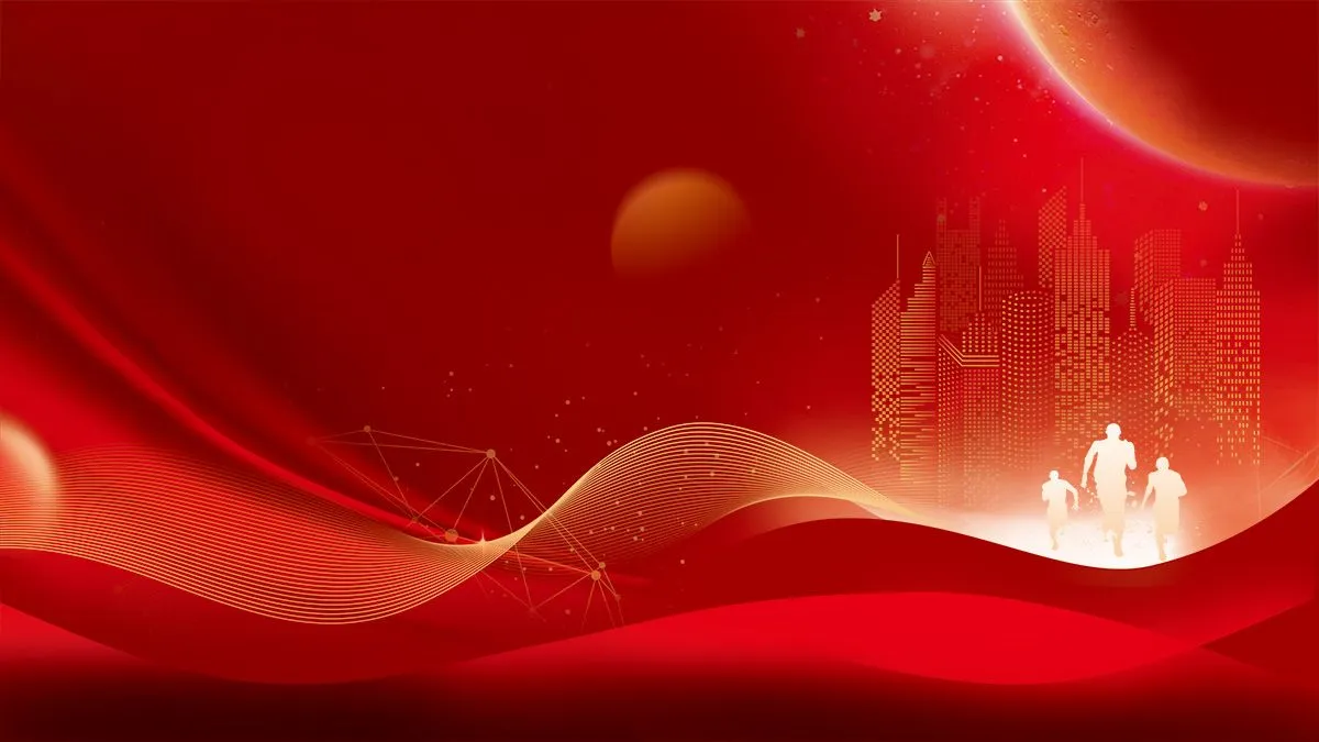 Backdrop khai trương nền màu đỏ file PSD mẫu C40