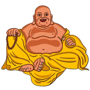 Hình ảnh tượng phật di lặc cười PNG mẫu PP109