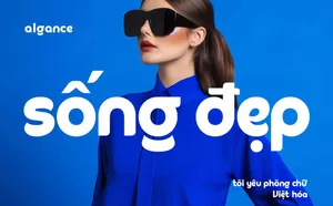 Font Chữ Sans Serif Hiện Đại Cho Thiết Kế Tối Giản - TH Algance Việt Hóa