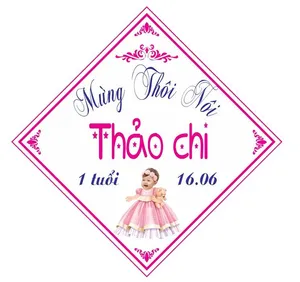 Bảng tên market sinh nhật File corel 2