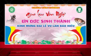 Market, background giao lưu văn nghệ mừng đại lễ vu lan file corel