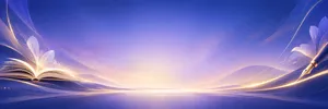 File JPG - Backdrop xanh dương sách mở và bút máy tri thức