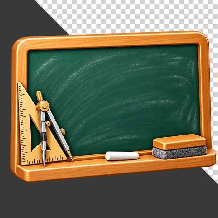 File PNG - Bảng đen thước kẻ compa và phấn 20 tháng 11   