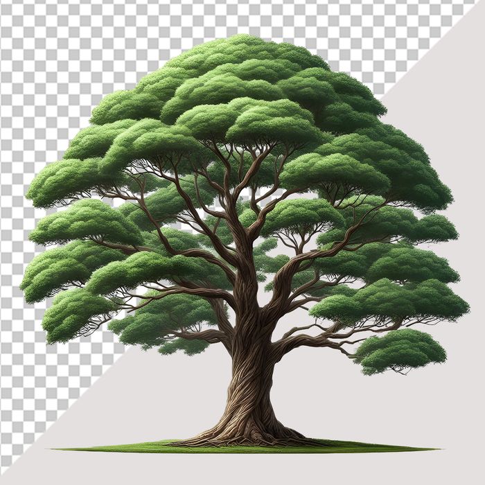 Ảnh cây xanh vector file PNG chất lượng cao - S004