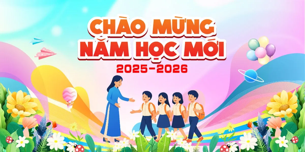 Background, phông nền khai giảng chào mừng năm học mới file corel