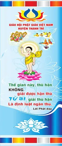 Mẫu phướn chào mừng lễ phật đản File Corel 018