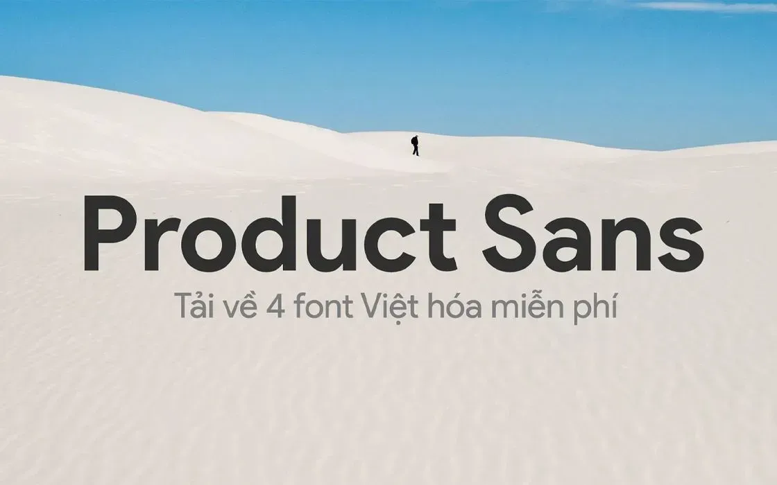 Font chữ không chân, hiện đại SVN Product Sans Việt hóa