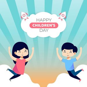 Mẫu poster trẻ em vui tươi ngày lễ thiếu nhi - CR878