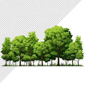 Ảnh dặng cây vector file PNG chất lượng cao - S041
