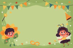 Mẫu banner, background trẻ em vui chơi mừng ngày lễ của trẻ - CR968