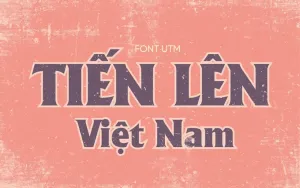 Font chữ Việt hóa UTM Alberta Heavy