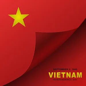 Ảnh background nền giấy màu đỏ cờ Việt Nam File PSD 036