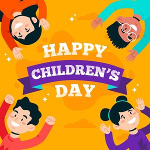 Mẫu poster trẻ em vui chơi mừng ngày lễ của trẻ - CR973