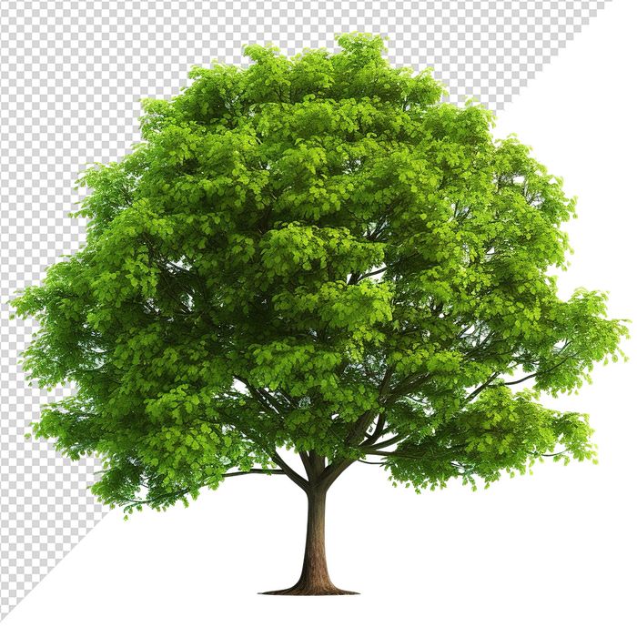 Ảnh cây cổ thụ vector file PNG dạng pixel - S047