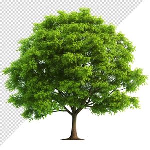 Ảnh cây cổ thụ vector file PNG dạng pixel - S047