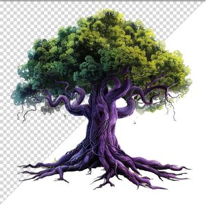 Ảnh cây xanh vector file PNG chất lương cao - S076