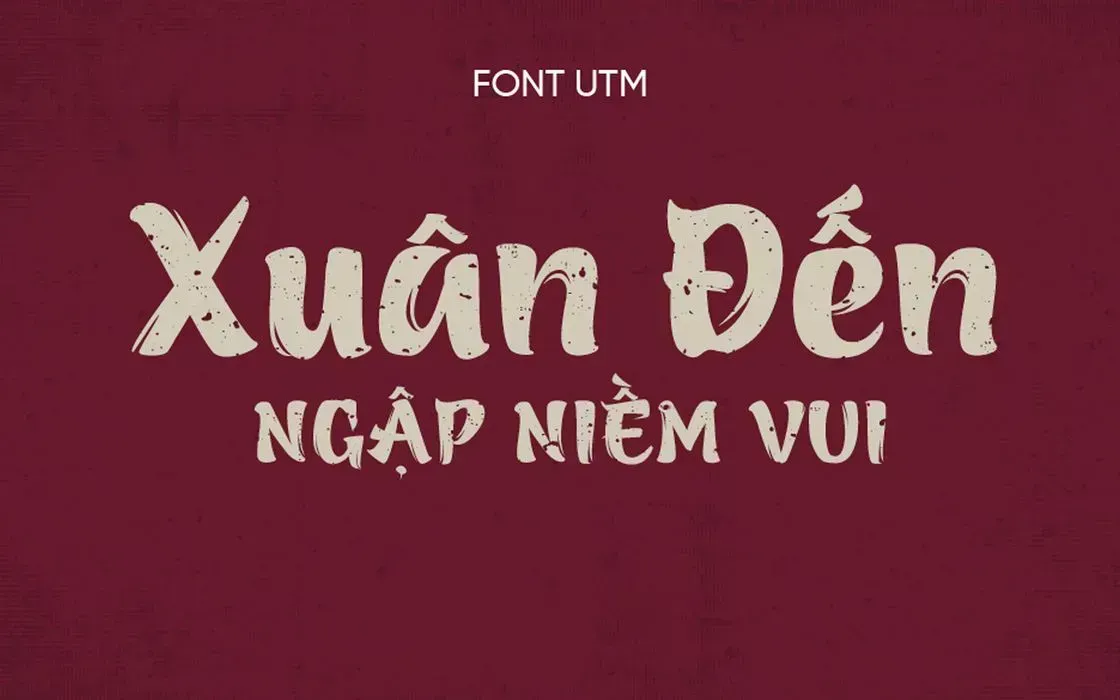 Font chữ UTM Azuki – Nghệ thuật, Tự do & Việt hóa đầy đủ
