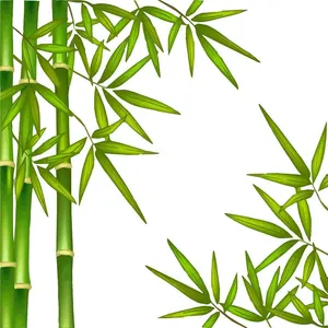 Mẫu backgroud rừng cây tre màu sinh động file AI 040