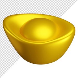Hình ảnh thỏi vàng vector chất lượng cao 3D File CR 009