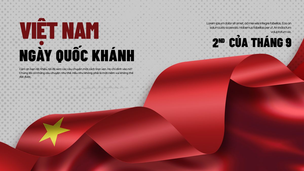 Banner cảm ơn khách hàng ngày quốc khánh Việt Nam PSD 28