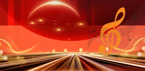 Backbround sân khấu ca nhạc tone nền đỏ vàng file corel