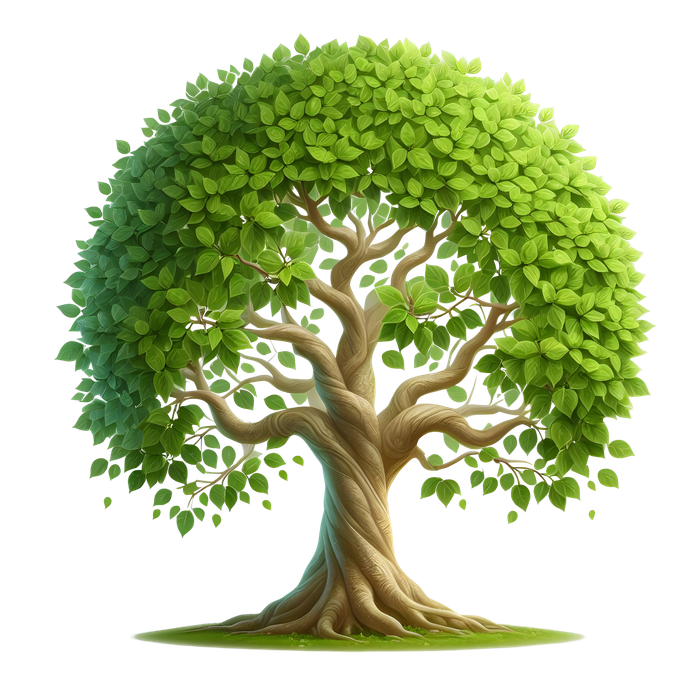 Ảnh cây lá bồ đề vector file PNG chất lượng cao - S016
