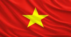 Background, ảnh cờ Việt Nam tung bay  File JPG 063