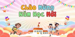 Background phông nền khai giảng chào mừng năm học mới file corel
