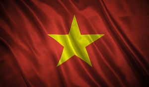 Mẫu background nền cờ Việt Nam tung bay mẫu số 138
