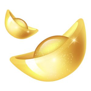 Ảnh 2 thỏi vàng sang trọng lấp lánh 3D File số 065